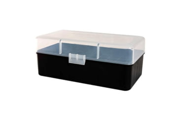 Image of Berrys Manufacturing Mfg 411 Clear Ammo Flip Top Box Holds 50 Rounds - .45/70 Govt, 38482