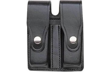 Image of Bianchi 20W Tactical Magazine Pouch - Plain Black, Brass 17131
