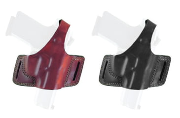 Image of Bianchi Black Widow Holster, Black, Tan