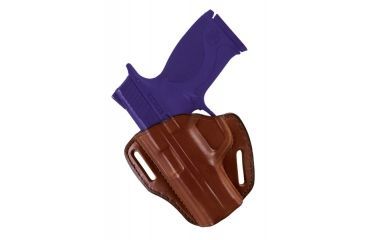 Image of Bianchi Model 58 P.I. Open-Top Belt Slide Holster, For S&amp;W M&amp;P 9C 9mm/.40, M&amp;P .45, Left, Black, 25011