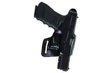 Image of Bianchi 75 Venom Belt Slide Holster, Left Hand, Plain Black, 24915