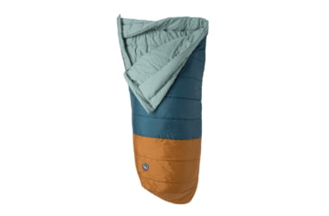 Image of Big Agnes Dream Island 20 Sleeping Bag, Tapestry/Brown Sugar, Double Wide, BDIDW2025