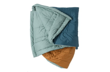 Image of Big Agnes Dream Island 20 Sleeping Bag, Tapestry/Brown Sugar, Double Wide, BDIDW2025