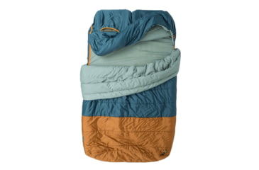 Image of Big Agnes Dream Island 20 Sleeping Bag, Tapestry/Brown Sugar, Double Wide, BDIDW2025