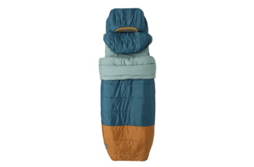 Image of Big Agnes Echo Park 0 Sleeping Bag, Tapestry/Brown Sugar, Wide Long, BEP025