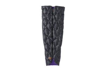 Image of Big Agnes Fly Creek UL Zip Quilt 50 Sleeping Bag, Asphalt/Royal Purple, Regular, BFCULZQR5025
