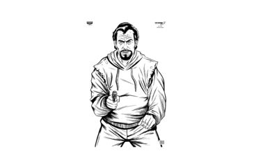 Image of Birchwood Casey Eze-Scorer BC Bad Guy Target, BC-37019
