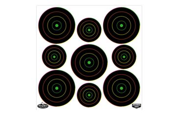 Image of Birchwood Casey Dirty Bird Multi-Color Targets 80 Two Inch and 100 Three Inch, BC-35828