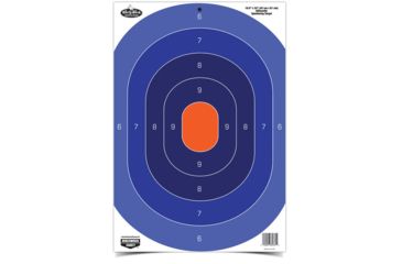 Image of Birchwood Casey Dirty Bird Paper Silhouette Target Blue/Orange 16.5x18 Inch 3 Per Package, BC-35763