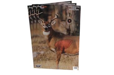 Image of Birchwood Casey Dirty Bird PreGame Animal Targets Deer 16.5x24 Inch 3 Per Package, BC-35401