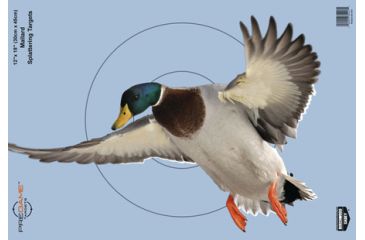 Image of Birchwood Casey Dirty Bird PreGame Animal Targets Duck 12x18 Inch 8 Per Package