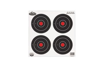 Image of Birchwood Casey Dirty Bird Splattering Targets 5.5 Inch Round 4 Per Sheet 12 Sheets Per Package, BC-35504
