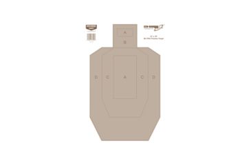 Image of Birchwood Casey Eze-Scorer IPSC Practice Target, BC-37018