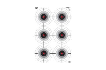 Image of Birchwood Casey Eze-Scorer Multi-Bulls-Eye 23in. x 35in. Target, BC-37038