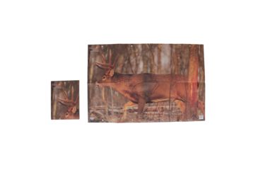 Image of Birchwood Casey Eze-Scorer Whitetail Deer Target Folded 23x35 Inch 2 Per Package, BC-37481