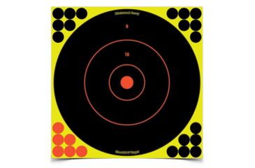 Image of Birchwood Casey Shoot-N-C 12 Inch Round Bullseye - 12 Targets, BC-34022
