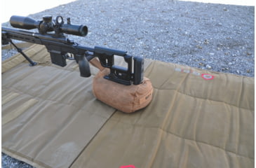 Image of Birchwood Casey Steady-Shot Delta+Large Bag Wax Canvas 1.75 lbs Tan, BC-BAG-SSDLU