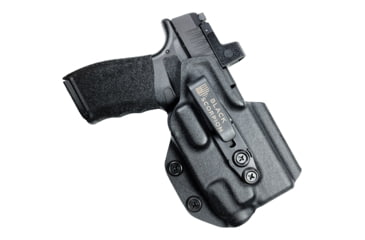 Image of Black Scorpion Outdoor Gear IWB Belt Wing Tuckable Holster, Springfield Armory Hellcat Pro w/ TLR-7A, Right Hand, Black, HC23-IWBTUCK-HELLP