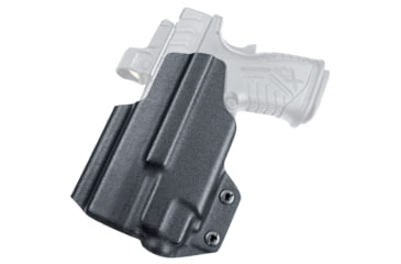 Image of Black Scorpion Outdoor Gear IWB Belt Wing Tuckable Holster, Springfield Armory XD-M Elite 3.8in w/ TLR-7 / TLR-8, Right Hand, Black, HC23-IWBTUCK-XDME3TLR8-BK