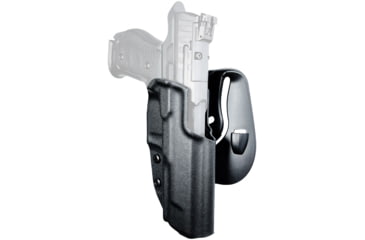 Image of Black Scorpion Outdoor Gear Kydex OWB Paddle Holster, Walther Q5 Match SF, Right Hand, Black, HC03-PADDLE-WALTHERSFBKRH