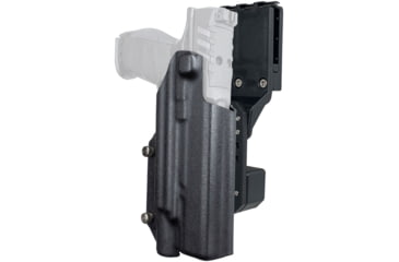 Image of Black Scorpion Outdoor Gear Pro Competition OWB Holster, Walther PDP 5in w/ X300, Right Hand, Black, HC04-USPSA-PDP5X300BKRH