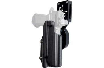Image of Black Scorpion Outdoor Gear Pro Heavy Duty Competition Kydex OWB Holster, Sig Sauer P320 Full Size w/ X300, Right Hand, Black Shell Black, HCD1-USPSABS-P320X
