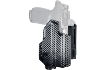 Image of Black Scorpion Outdoor Gear Pro IDPA Competition Holster, Sig Sauer P365 X-MACRO w/ TLR-7, TLR-8, Right Hand, Carbon Fiber, HC03-IDPA-P365MACR