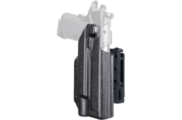 Image of Black Scorpion Outdoor Gear Pro IDPA Competition OWB Holster, Springfield Armory digy 5in w/ X300 , Right Hand, Black, HC03-IDPA-PRODIGY
