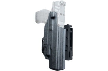 Image of Black Scorpion Outdoor Gear Pro IDPA Competition OWB Holster, Walther PDP 5in w/ TLR-7/TLR-8, Right Hand, Black, HC03-IDPA-PDP5TLR8BKRH