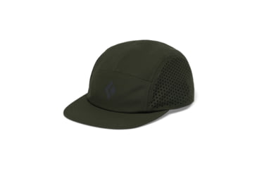 Image of Black Diamond 5-Panel Synthetic Cap, Dark Moss/Anthracite Icon Logo, AP7230549271ALL1