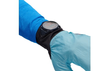 Image of Black Diamond Deploy Wind Hood Gloves, Carbon/Glacier, Extra Small, BD8017429642XSM1