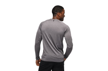 Image of Black Diamond Lightwire LS Tech Tee - Mens, Steel Grey, Large, AP7530900034LRG1