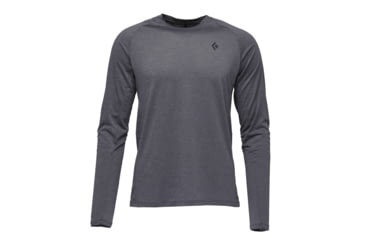 Image of Black Diamond Lightwire LS Tech Tee - Mens, Steel Grey, Large, AP7530900034LRG1