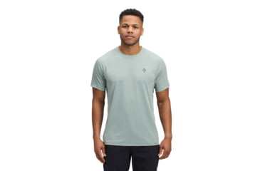 Image of Black Diamond Lightwire Short Sleeve Tech Tee - Mens, Agave, Extra Large, AP7524273061XLG1
