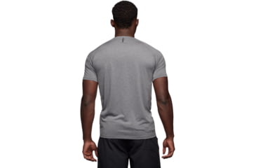 Image of Black Diamond Lightwire Short Sleeve Tech Tee - Mens, Steel Grey, Small, AP7524270034SML1