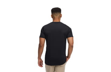 Image of Black Diamond Mini Stacked Short Sleeve Tee - Mens, Black, Large, AP7524890002LRG1