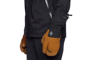 Image of Black Diamond Soloist Finger Glove - Mens, Dark Curry, Large, BD8018887001LG-1