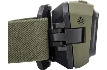 Image of Black Diamond Storm Ops 450 Headlamp, Dark Olive, One Size, BD6207313002ALL1