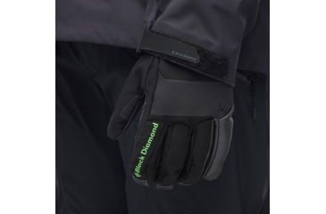 Image of Black Diamond Torque Gloves, Black, Large, BD8011480002LRG1