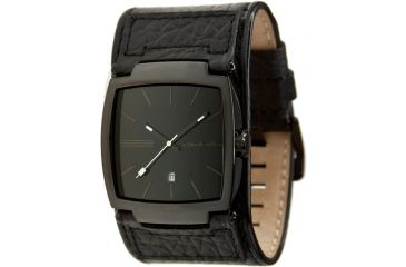 Image of Black Dice Flow Men's Watch - All Black - Dial, Case, and Strap BLABD-002-09