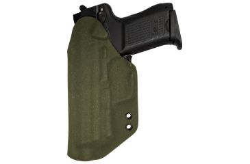 Image of Black Rhino Concealment Concealed Carry IWB Holster System / Bersa, Model Bersa BP9CC, Right Handed Shooter, Cant 15 Degrees, Olive Drab, 191204148459