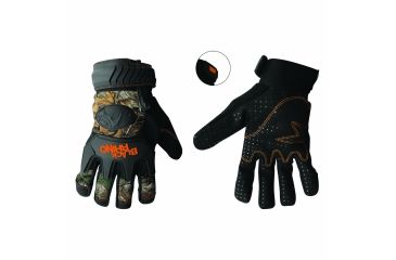 Image of Black Rhino Gloves, Rhino Duty, Rt-xtra, Black Rhino, Orange, Medium OTO5005.R2