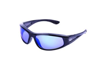 Image of Black Rhino Stainless Safety Glasses, Blue 10007