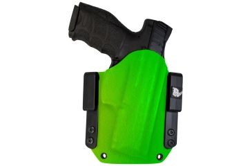 Image of Black Rhino Concealment Tactical Carry Holster System / Smith and Wesson, Model Smith and Wesson M and P 22 Compact, Left Handed Shooter, Cant 15 Degrees, Zombie Green, 191204236767