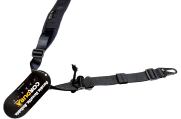 Image of Black River Manufacturing Adjustable Combat Sling, Black, BRACSBK