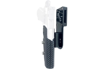 Image of Black Scorpion Outdoor Gear 1911 4.25in Pro Heavy Duty Competition Holster, Right Hand, Black Shell / Carbon Fiber, HCD1-USPSABS-19114CFRH