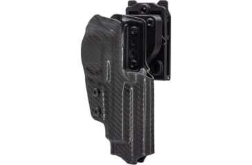 Image of Black Scorpion Outdoor Gear Beretta 92X Performance Defensive OWB Quick Release IDPA Holster, Right Hand, Carbon Fiber, HC28-QRDP-92PD-CFRH