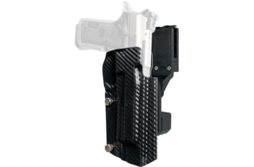 Image of Black Scorpion Outdoor Gear Beretta 92X Performance Pro Competition Holster, Right, Carbon Fiber, HC04-USPSA-B92XCFRH