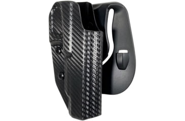 Image of Black Scorpion Outdoor Gear Canik METE SFT OWB Kydex Paddle Holster, Left, Carbon Fiber, HC03-PADDLE-CANIKSFTCFLH