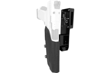 Image of Black Scorpion Outdoor Gear Canik TP9SFx Pro Heavy Duty Competition Holster, Left, Black/Black, HCD1-USPSABS-TP9SFXBKLH
